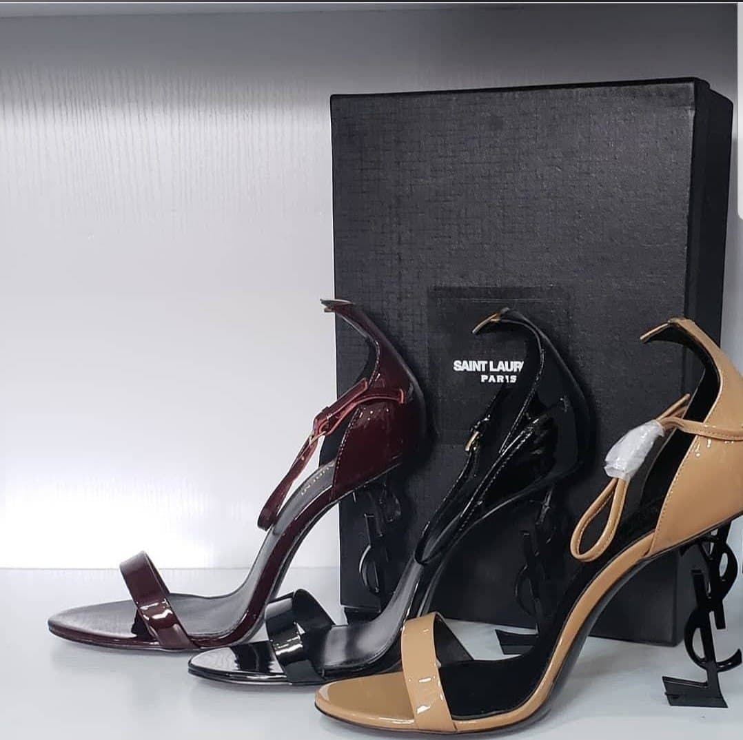 Patent Logo-Heel Stilettos